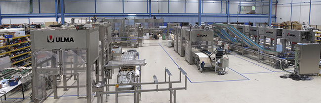 ULMA Packaging Automatisation: infrastructure pour créer et monter des lignes d’automatisation