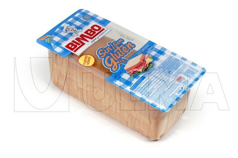 Sliced bread MAP packing in thermoforming in rigid film