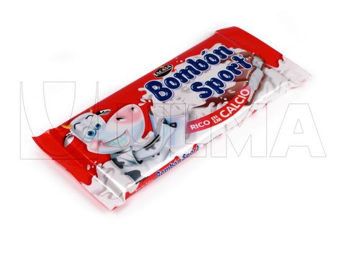 Chocolate tablet packaging in flow pack wrapper (HFFS)