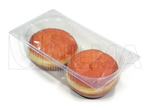 Frozen bakery packaging in thermoforming in rigid film