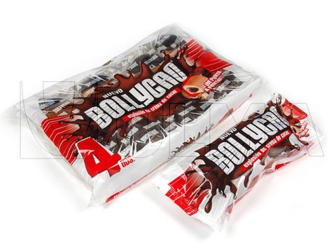 Snack cake packaging in flow pack (hffs)