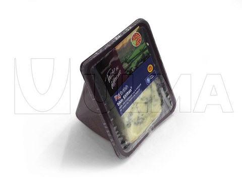 Cheese portions packaging in traysealing with modified atmosphere (MAP)