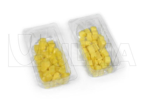 Cheese cubes MAP packaging in thermoforming in rigid film
