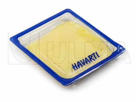 Sliced cheese MAP packing in thermoforming in rigid film