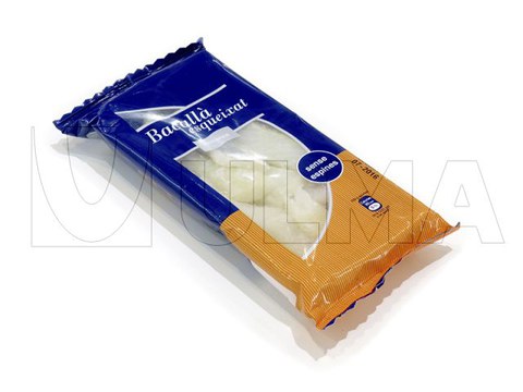 Esqueixat codfish packaging in flow pack (hffs)
