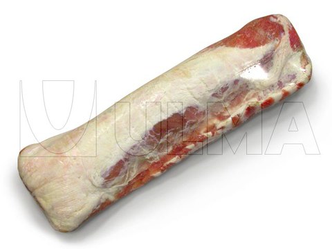 Pork cuts packaging in flow pack wrapper (HFFS) in shrink film
