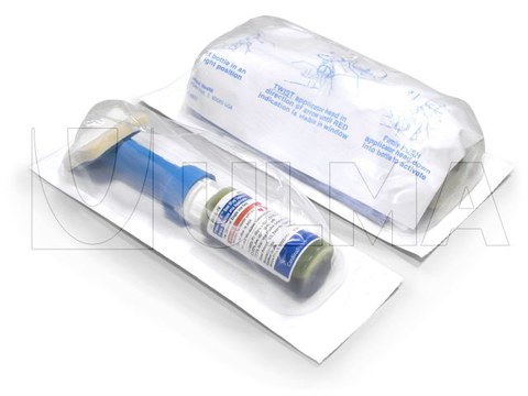 Medical product packaging in thermoforming in flexible film