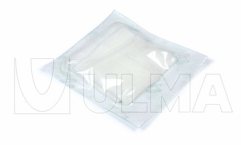 Medical gauze packaging in thermoforming in flexible film