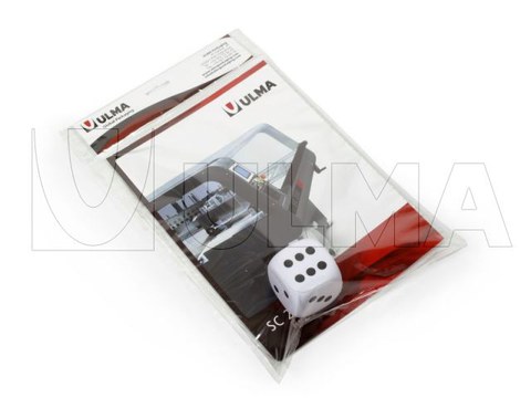 Packaging with reinforcing strip and eurolock system of collectable fascicles with gadgets on BOPP and PO films.