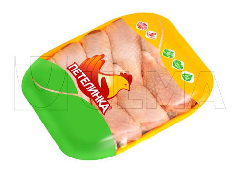 Chicken legs packaging with stretch film (SSD®)