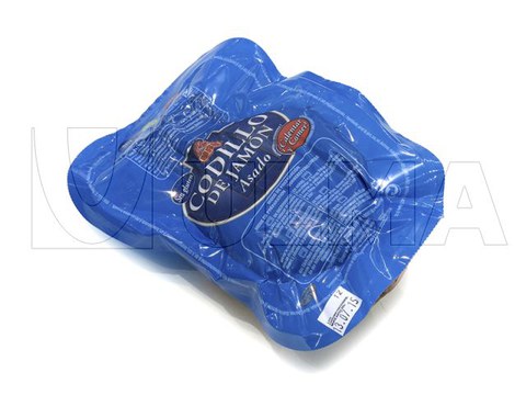 Roast jam knuckle packaging in thermoforming in vacuum pack