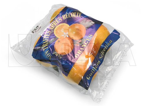 Trayless oranges packaging in flow pack wrapper (hffs)