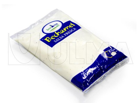 Bechamel sauce packaging in vertical wrapper (vffs) with modified atmosphere (MAP)