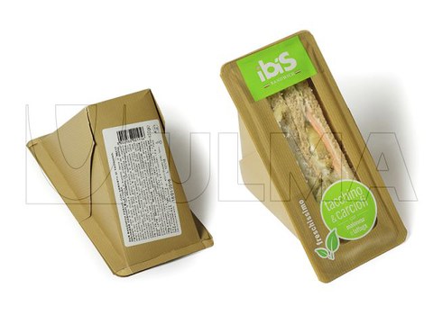 Sandwich packaging in thermoforming with modified atmosphere (MAP)