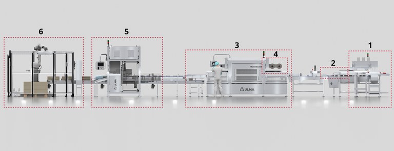Termosellado TSA 1000 D linea completa con encajado y paletizado inverso con indicadores.jpg Termosellado TSA 1000 D linea completa con encajado y paletizado inverso con indicadores.jpg