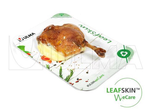 Envasado de confit de pato en termosellado con solución sostenible LeafSkin(TM)