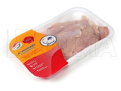 Envasado de pechugas de pollo en flow pack (hffs) con film retráctil SES®