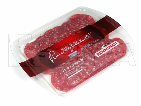 Envasado de loncheado en termoformado en atmósfera modificada (MAP) en film rígido