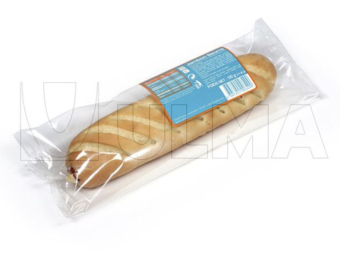 Envasado de bocadillo en flow pack (hffs) con atmósfera modificada (MAP)