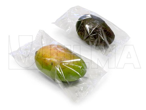 Envasado de aguacates en flow pack