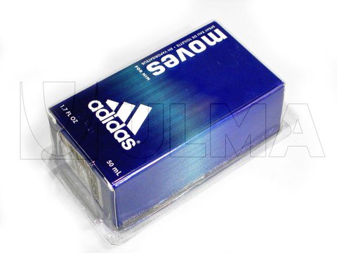 Envasado de cajas de colonia en blister