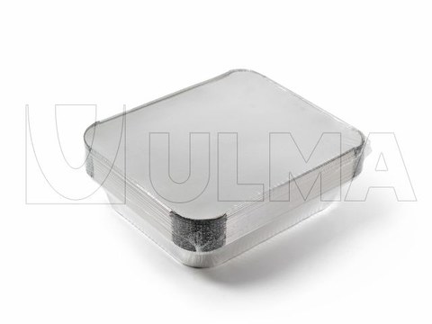 Embolsado y retractilado de pilas de bandejas de aluminio para comida precocinada