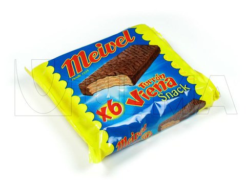 Envasado individual y multipack de turrón de viena en flow pack