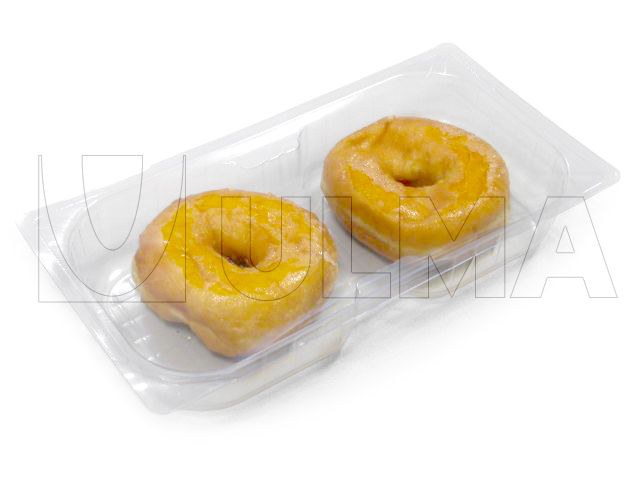 Envasado de donuts en termoformado en atmósfera modificada (MAP) en film  rígido — ULMA Packaging