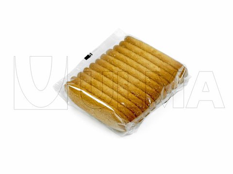 Envasado de galletas en flow pack