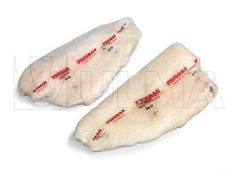 Envasado de porciones de pescado congelado en flow pack (hffs)