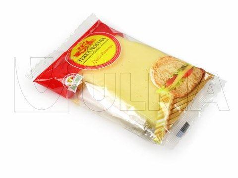 Envasado de queso en lonchas en Flow-Pack en atmósfera modificada (MAP)